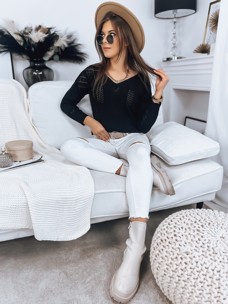 Sweter damski DARIA czarny Dstreet