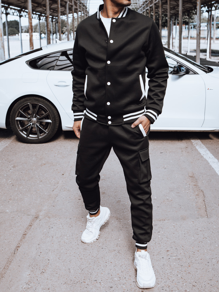 Dres męski czarny Dstreet