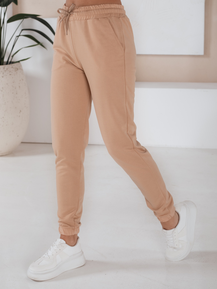 Komplet damski dresowy MIGEL ciemnobeżowy Dstreet