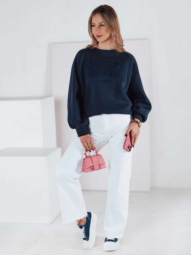 Bluza damska one size COSYONE granatowa Dstreet