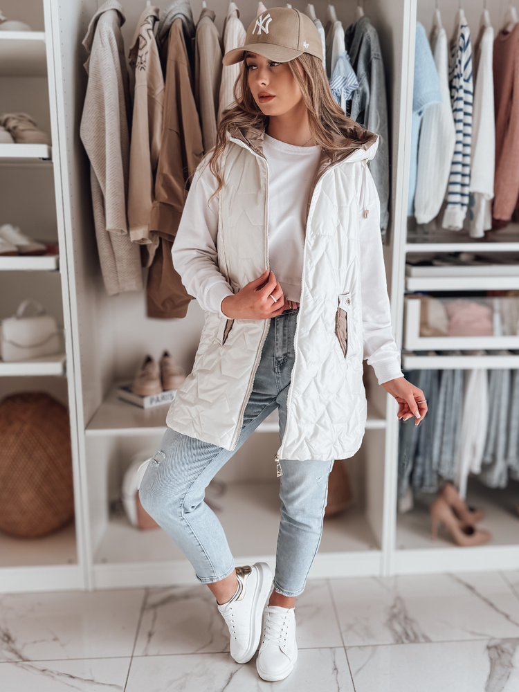 Vestă matlasată tranzitorie pentru femei GLITTI