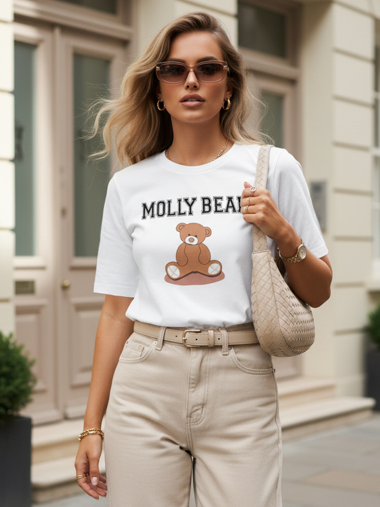 Dámske tričko MOLBER ecru