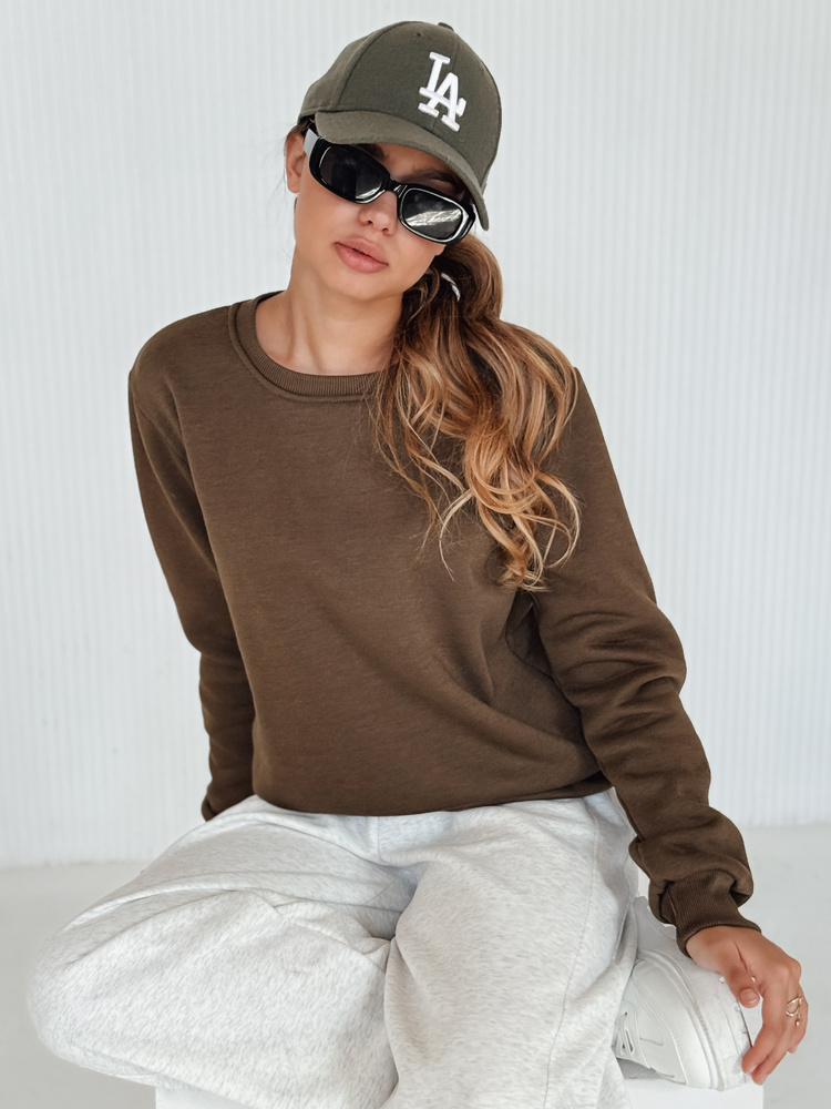 Hanorac de damă FASHION II maro închis