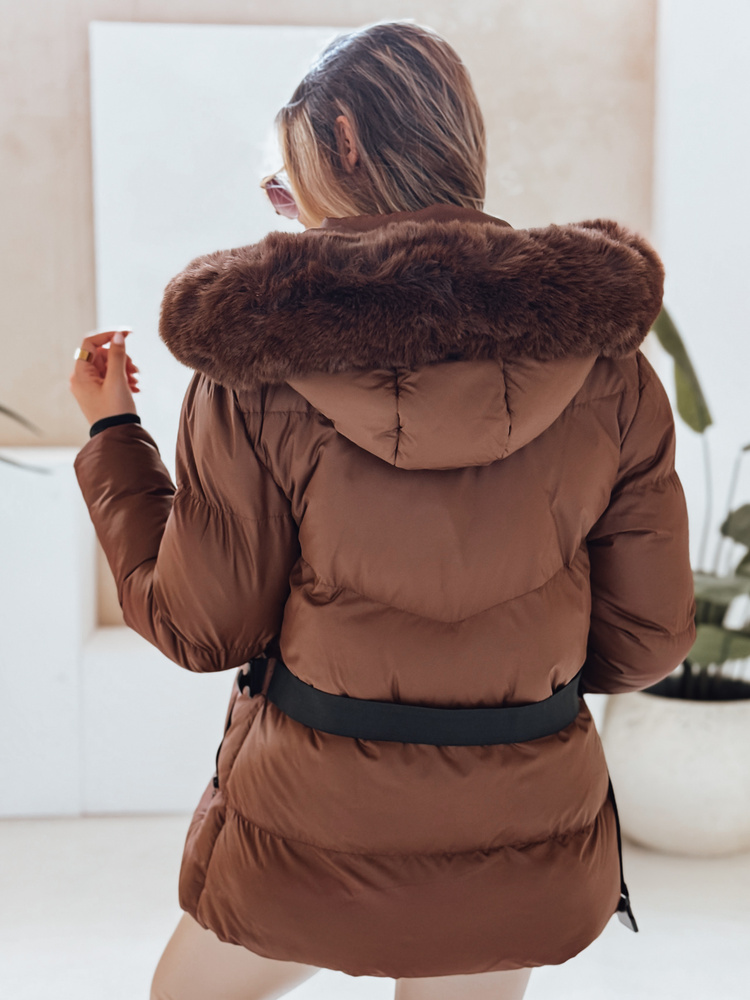 Geacă de iarnă pentru femei LOVELINA maro