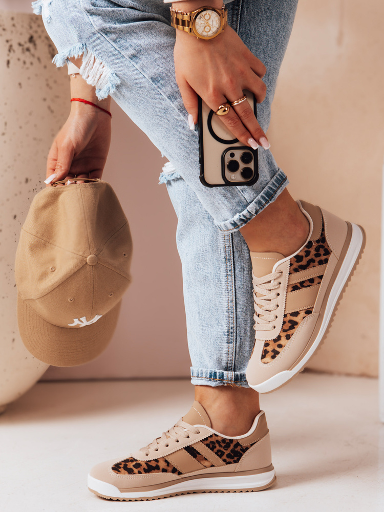 Teniși sport pentru femei RAVIOS leopard