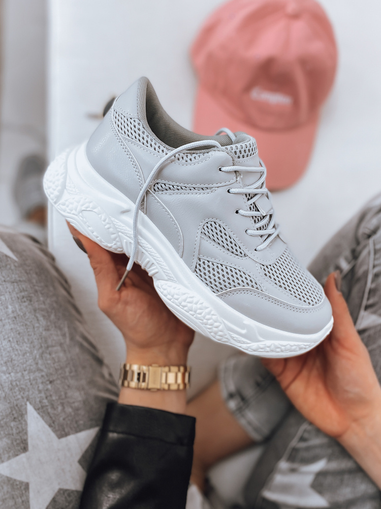 Sneakersy damskie RISNA szare Dstreet