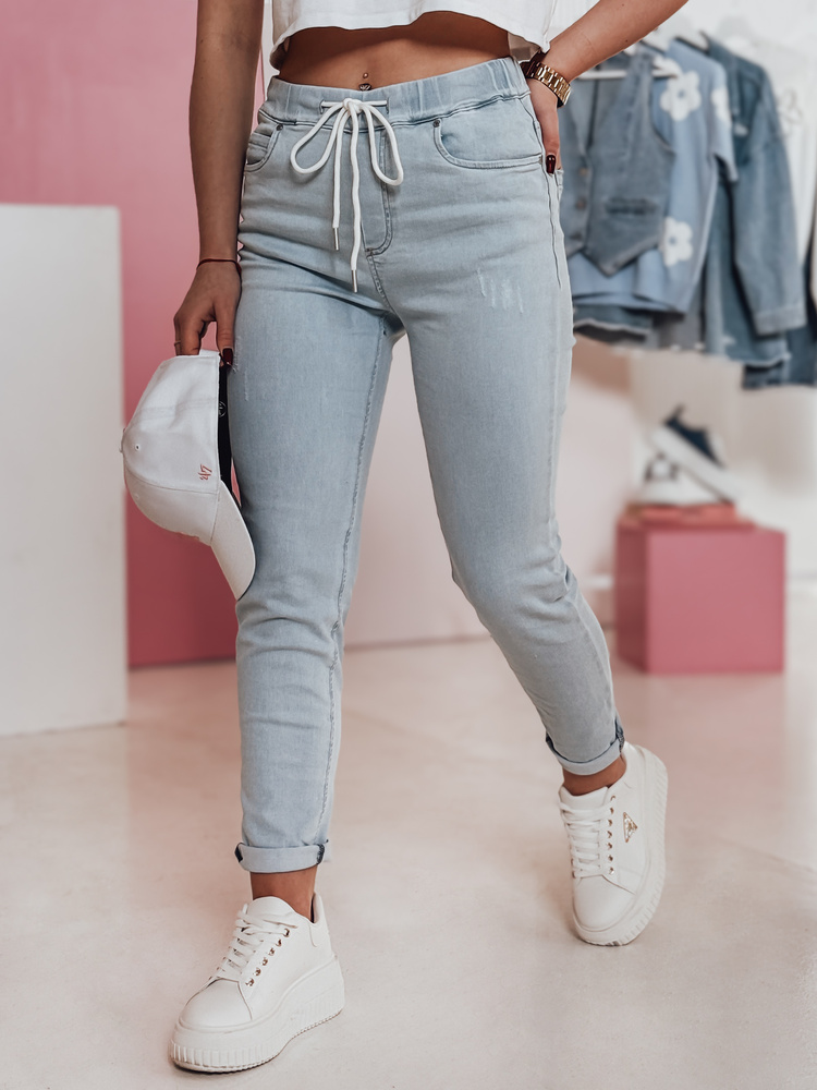 Spodnie damskie jeansowe skinny MOONLIT Dstreet