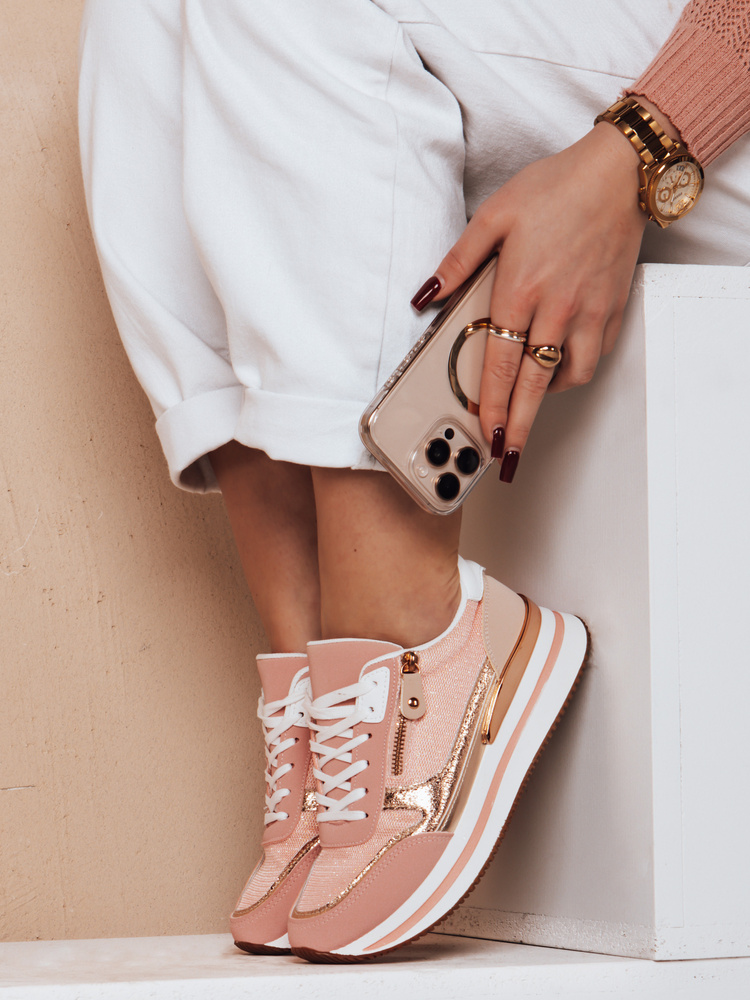 Teniși roz pentru femei LAVIMODA