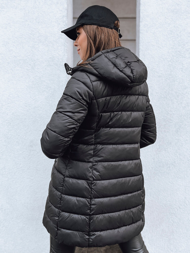 Kurtka damska pikowana CLOUDY czarna Dstreet