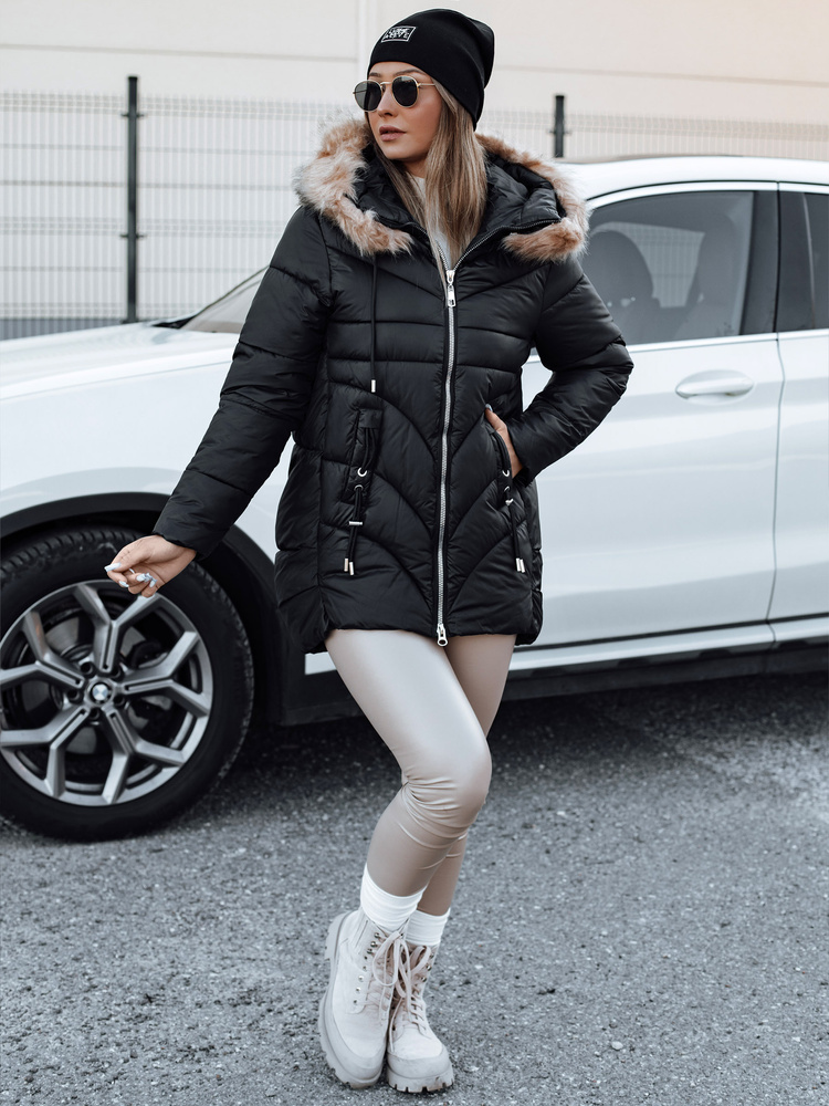 Geacă de iarnă pentru femei MELOMA neagră