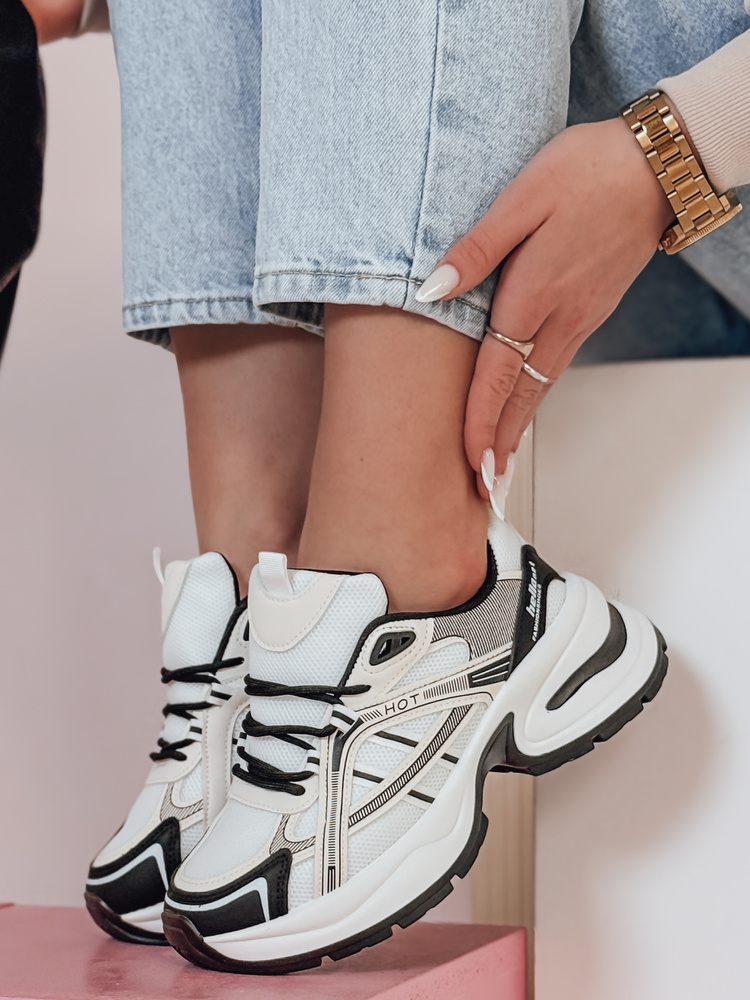 Teniși MODERMAX negri pentru femei