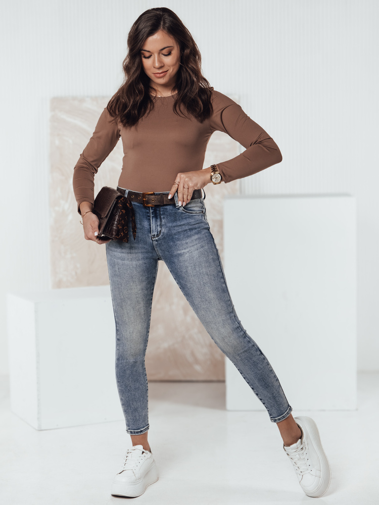 Spodnie damskie JEANSPURE jeansowe Dstreet