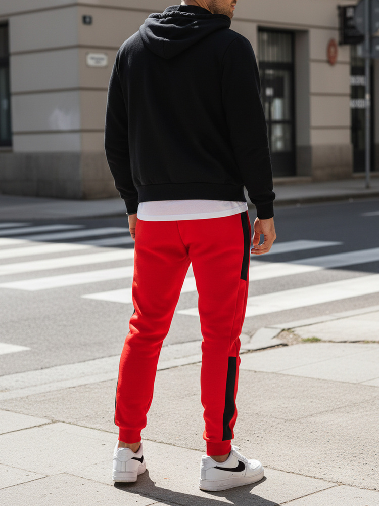 Pánske tepláky DStreet Red