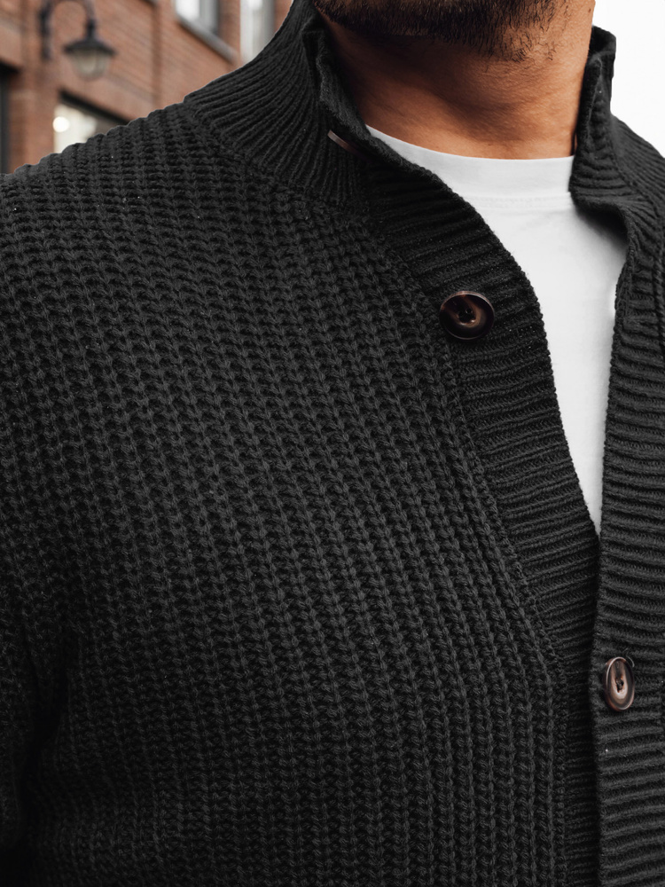 Pulover bărbătesc cu nasturi