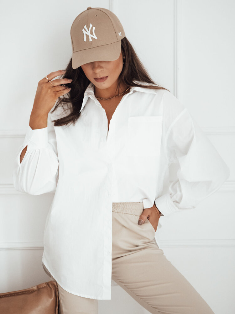 Koszula damska KLARA biała Dstreet