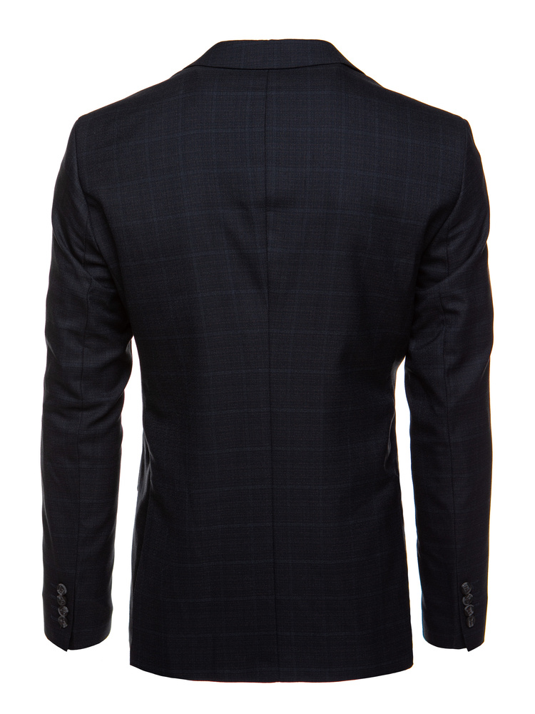 Jachetă elegantă bărbătească cu un singur rând de nasturi