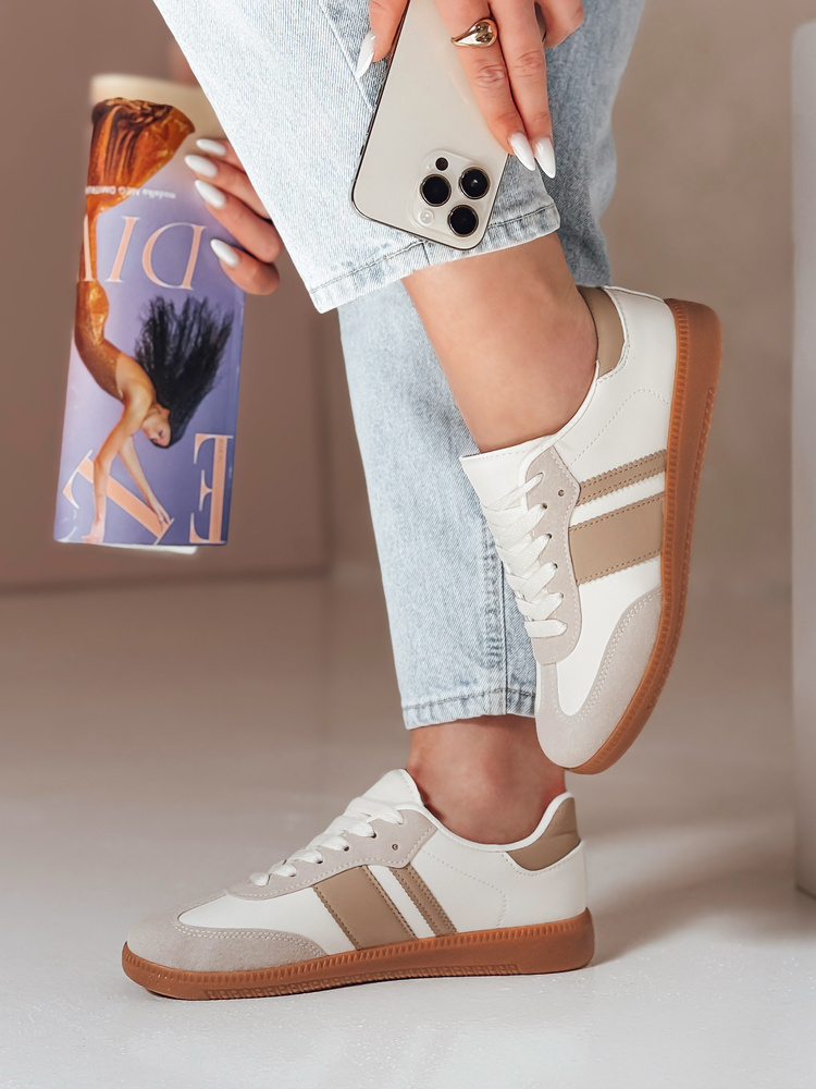 Teniși sport pentru femei SNIKAR bej