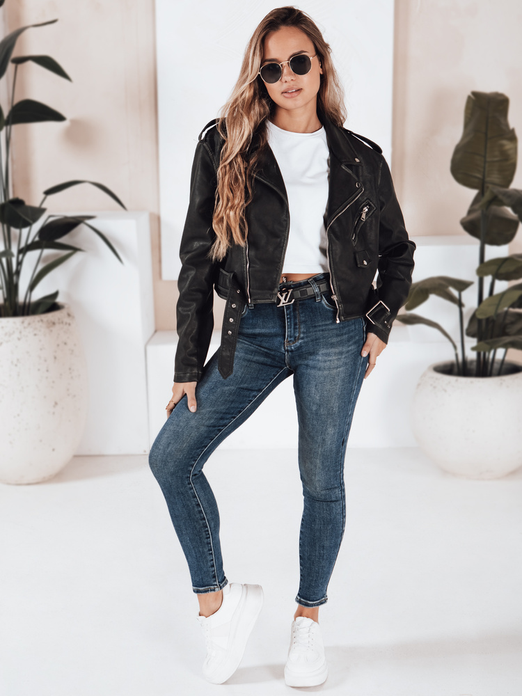 Dámské skinny džíny granátové