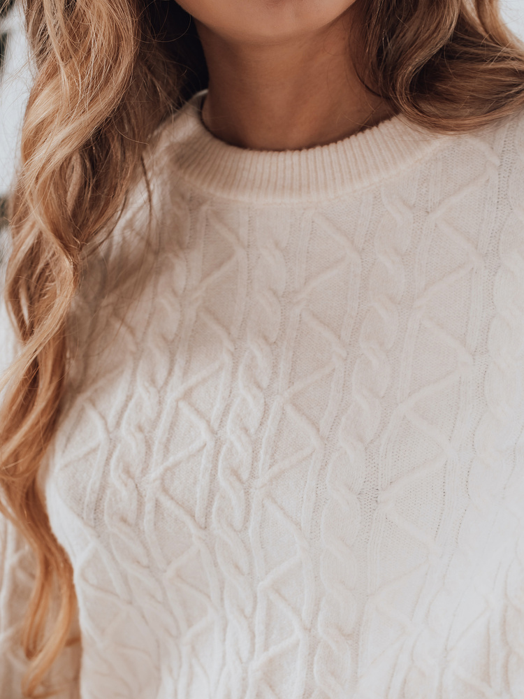 Pulover de damă BRAVINA ecru