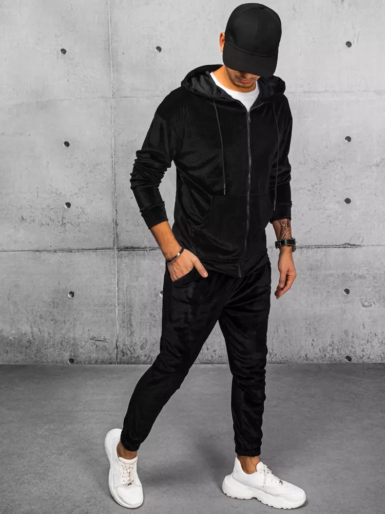 Bluza męska czarna Dstreet