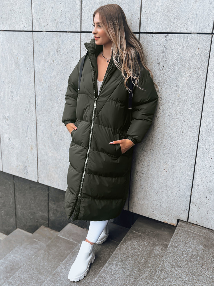 Dámská zimní bunda COZYSEASON Barva zelená DSTREET