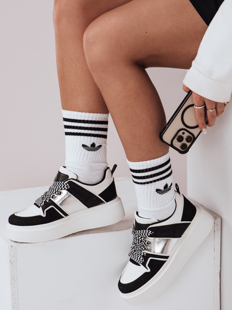 Teniși cu platformă pentru femei HYPERWAY negri