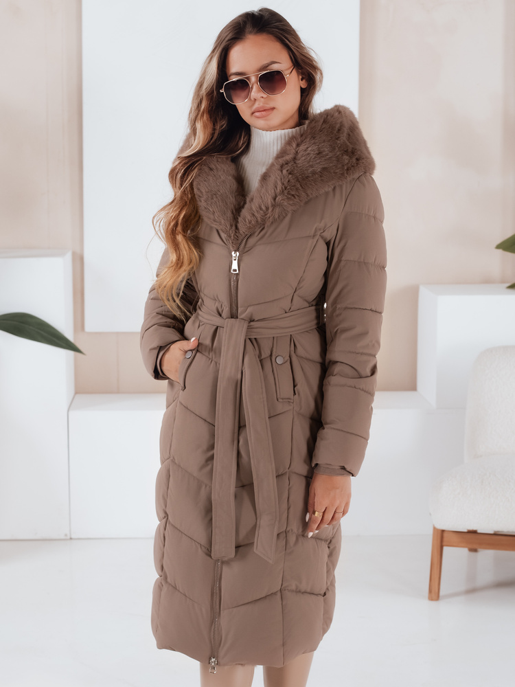 Geacă de iarnă pentru femei cu glugă