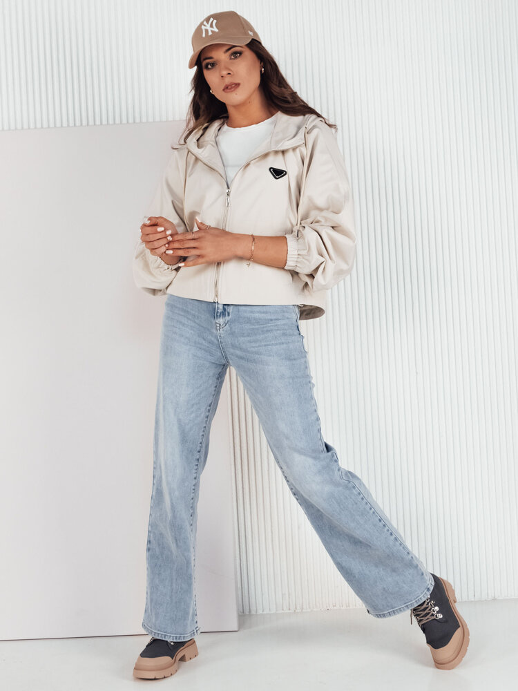 Kurtka damska oversize CATRAL kawowa Dstreet