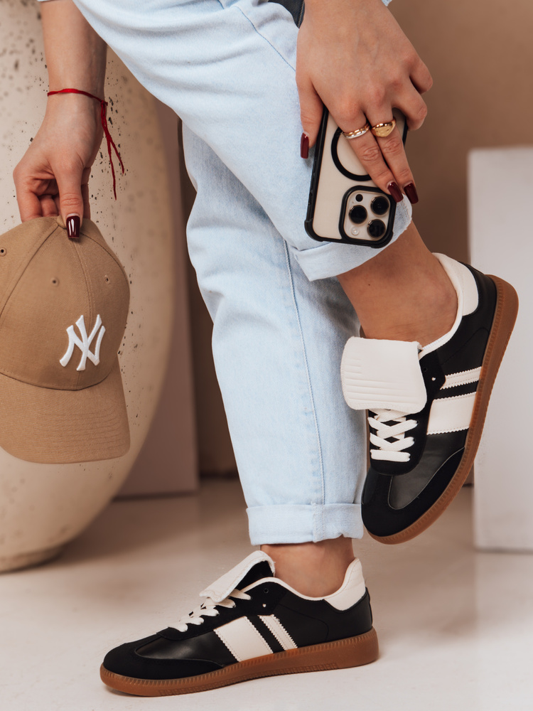 Teniși sport pentru femei SNIKAR negri