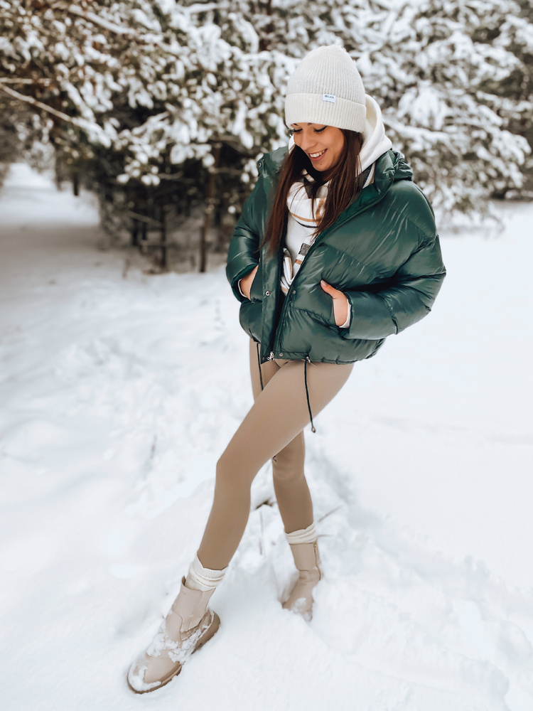 Kurtka damska SIMMON zielona Dstreet