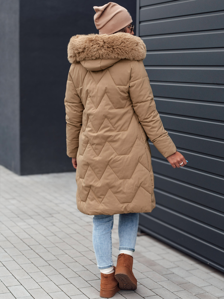 Geacă de iarnă pentru femei VEONI cu glugă