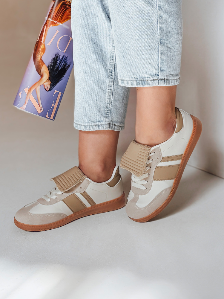 Teniși sport pentru femei SNIKAR bej