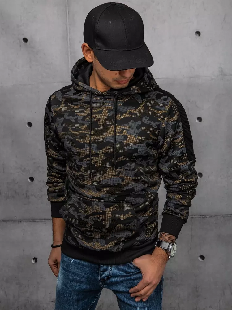 Bluza męska czarna Dstreet