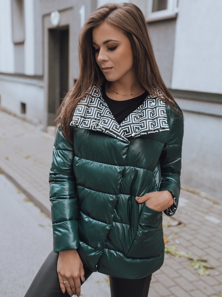 Dámská bunda DELSY zelená Dstreet