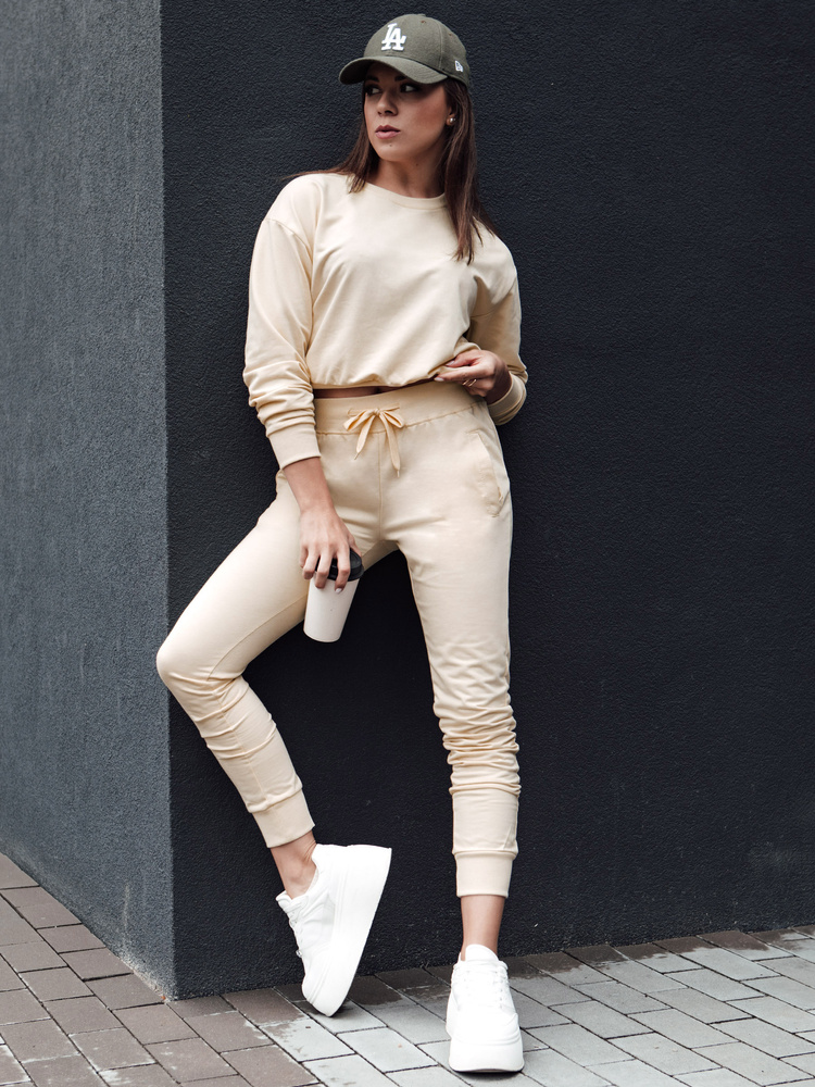 Bluza damska klasyczna CASUALVIBE kremowa Dstreet