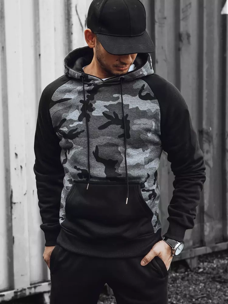 Bluza męska ciemnoszara Dstreet