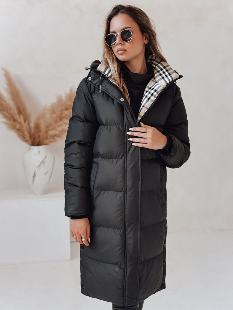 Kurtka damska WINTERMISS czarna Dstreet