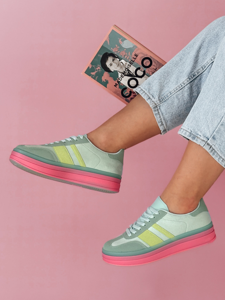 Teniși de damă MOTIONA albaștri