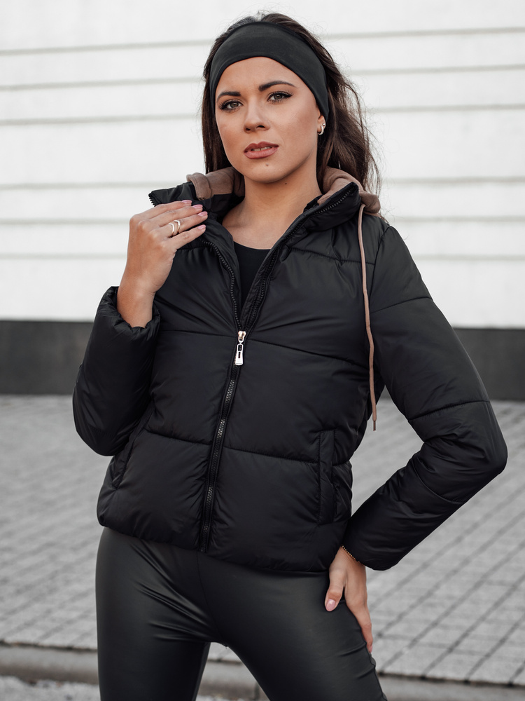 Geacă de iarnă NORDPUFF pentru femei cu glugă