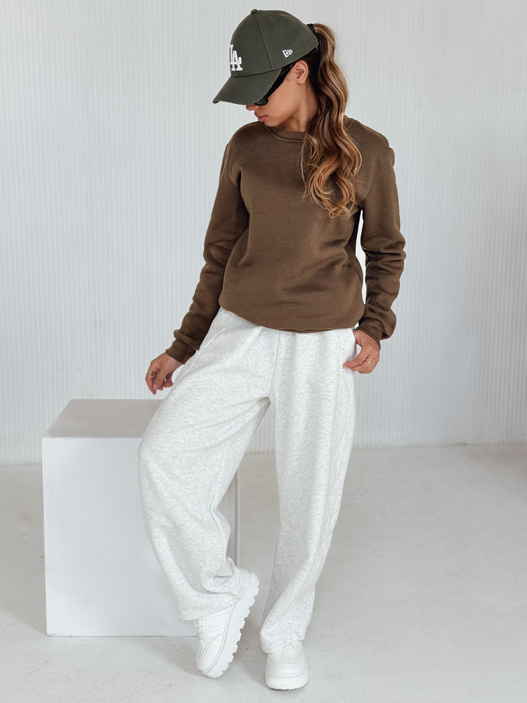 Hanorac de damă FASHION II maro închis