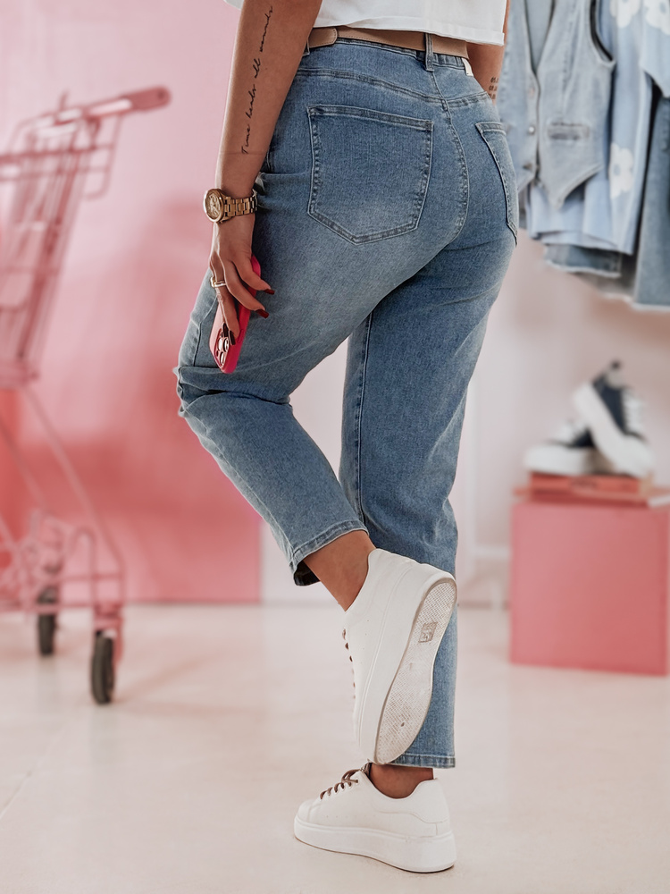 Spodnie damskie jeansowe mom fit CASMOM Dstreet