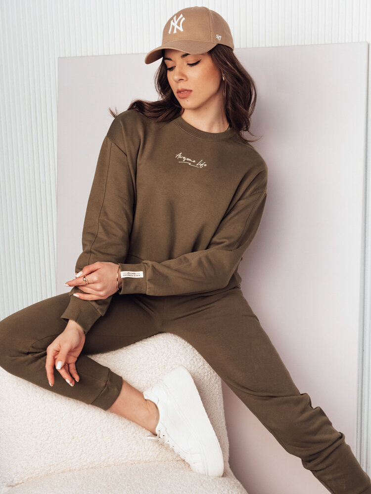Bluza oversize damska AWIOL brązowa Dstreet