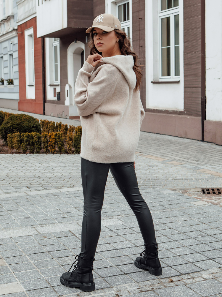 Jachetă din alpaca pentru femei KATHERINE bej