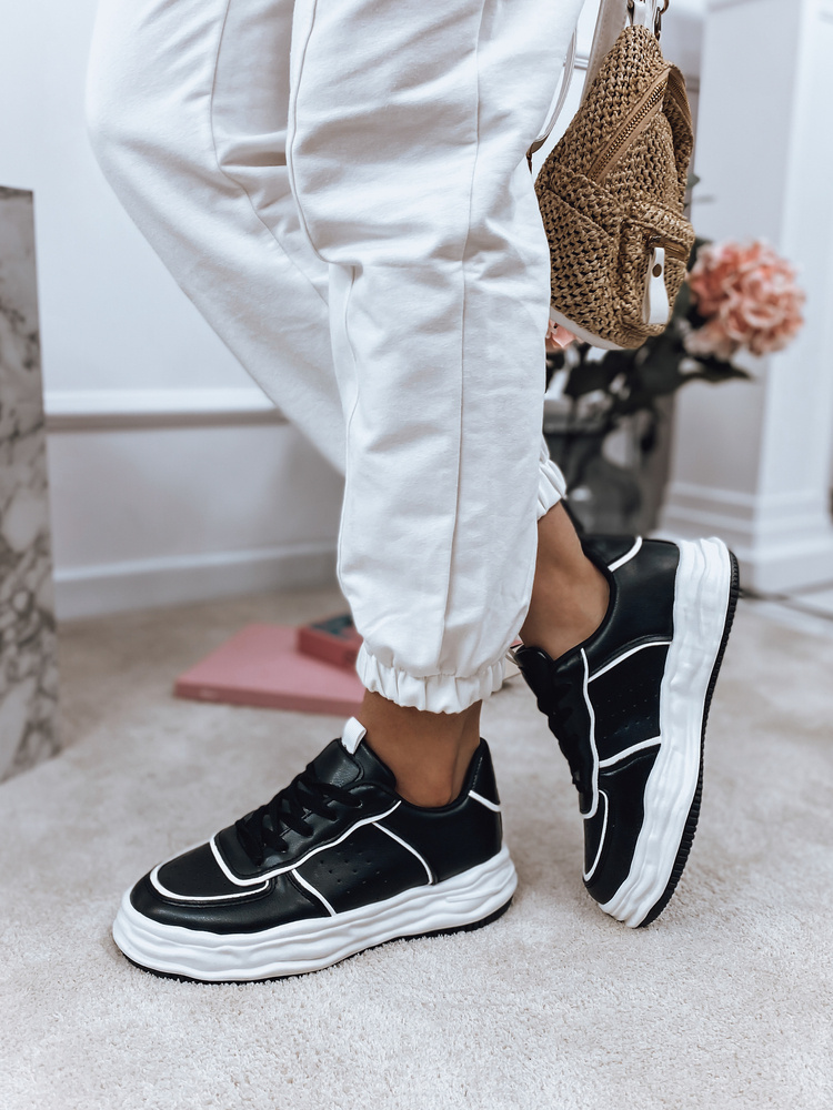 Teniși negri pentru femei WENNA