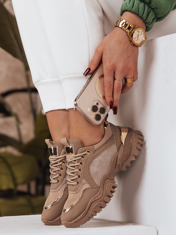 Teniși de damă LIZZE kaki