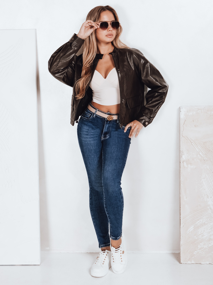 Blugi push-up albaștri pentru femei