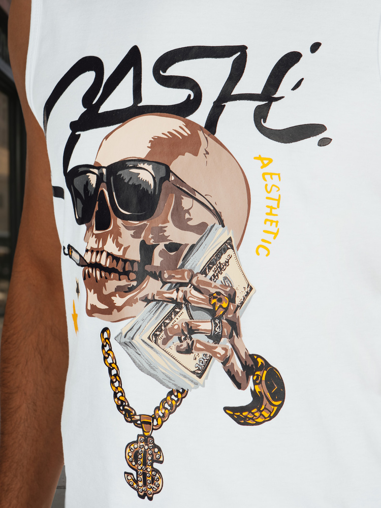 Maiou bărbătesc cu imprimeu CASH