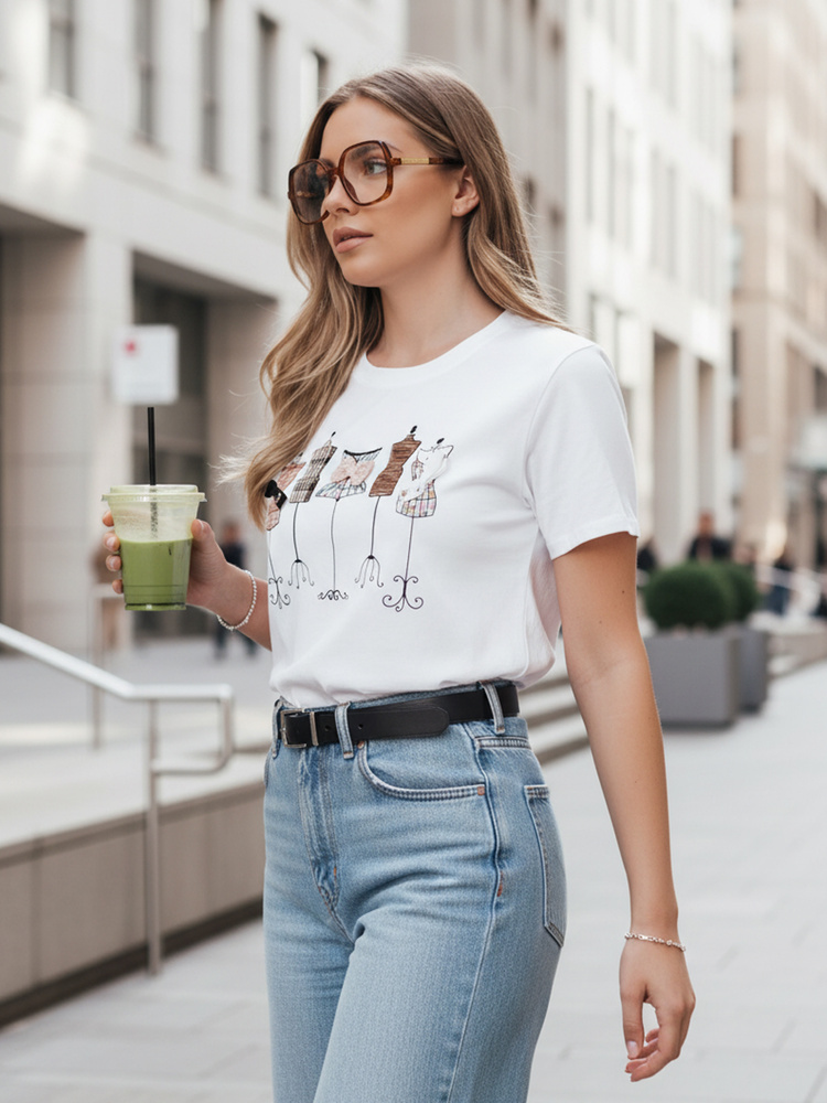 Dámske tričko s potlačou MANETEE