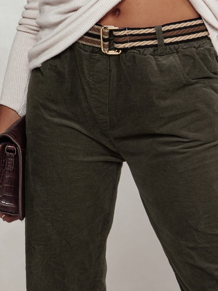 Pantaloni chino supradimensionați pentru femei FEMCORD