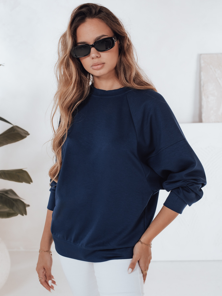 Bluza damska UZORI granatowa Dstreet